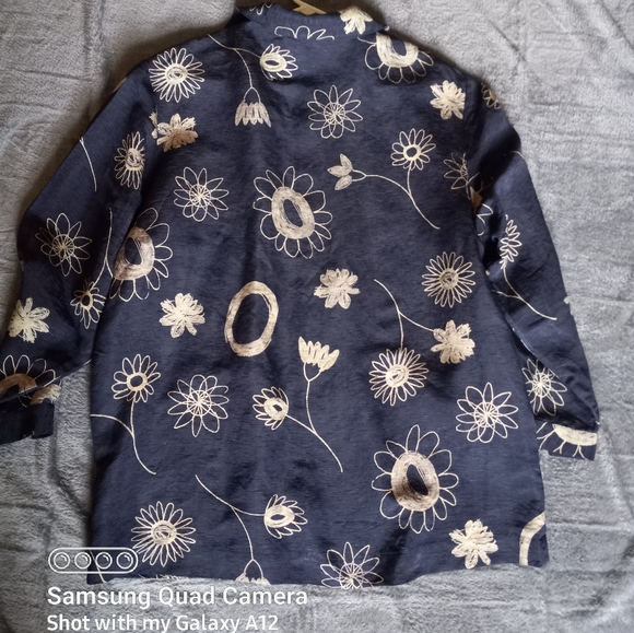 Via Seta Silk and Linen Jacket - Picture 7 of 16